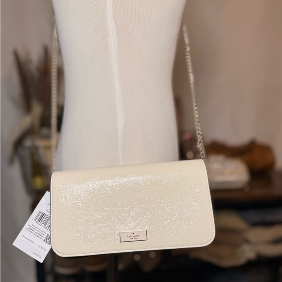 kate spade Handbags - NWT Kate Spade Bridget Crinkle Patent Mini Crossbody